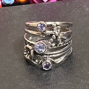 OR PAZ Israel Sterling Dragonfly Ring